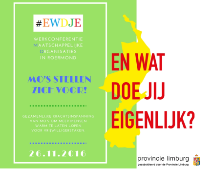 Werkconferentie Maatschappelijke Organisaties Provincie Limburg