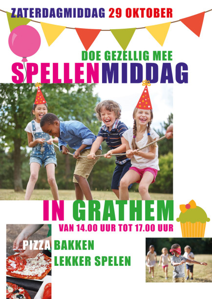 Samenwerking JongerenNetwerkLimburg en JongNL resulteert in spellenmiddag voor kinderen AZC Baexem.