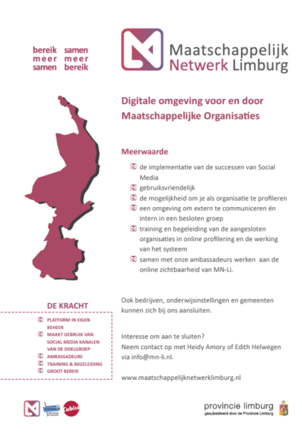 Informatie over Maatschappelijk Netwerk Limburg
