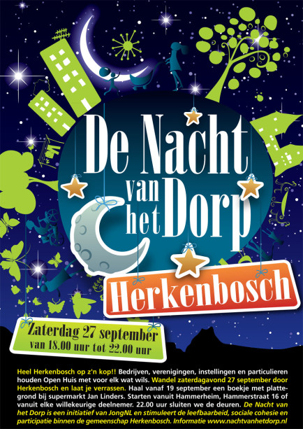 Nacht van het Dorp • 27 september in Herkenbosch