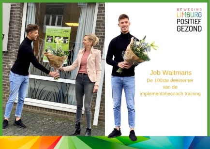 Gefeliciteerd, Jop Waltmans, jij bent onze 100ste implementatiecoach.