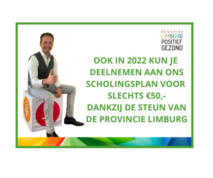 Meedoen met de beweging positief gezond in Limburg. 