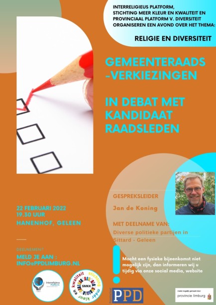 Gemeenteraadsverkiezingen 2022 - bijeenkomst in Sittard-Geleen
