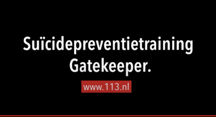 Gatekeeper training Suicide preventie