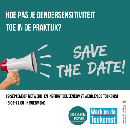 Save the date! Gendersensitiviteit in de praktijk