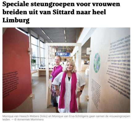 Speciale steungroepen voor vrouwen breiden uit van Sittard naar heel Limburg