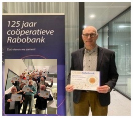 Rabobank draagt bij aan “Zo en nu aan de slag” project.