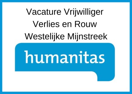 Vrijwilliger Verlies en Rouw Westelijke Mijnstreek