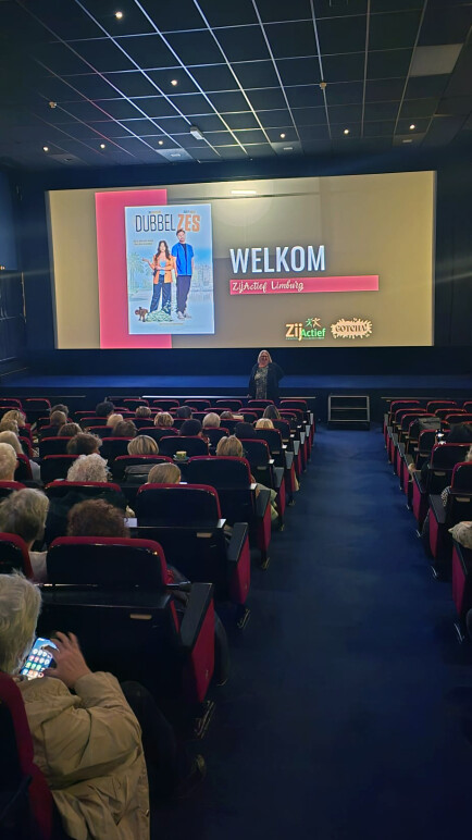 Gezellige filmavond bij ZijActief Limburg met 'Dubbel zes in 5 bioscopen'