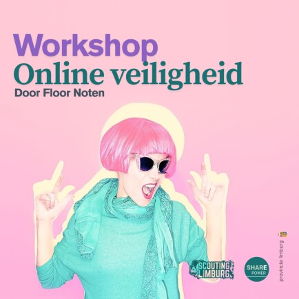 Workshop Digitale Weerbaarheid op 27 oktober bij Scouting Limburg