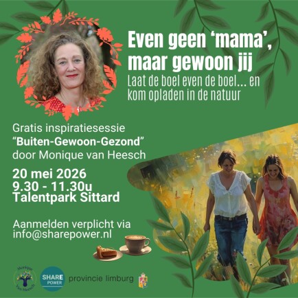 Even geen ‘mama’, maar gewoon jij