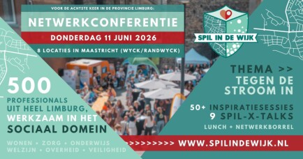 Spil in de Wijk (SIDW) 2026 Workshop: Samen oplossingen vinden voor vrijwilligers, bureaucratie en leefbaarheid